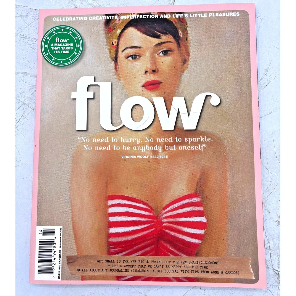 Flow Magazine Issue #14 2018 Difference Self Kindness‎ Consolation Extras NEW
